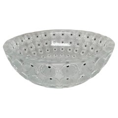 Lalique Nemours Enameled Crystal Bowl