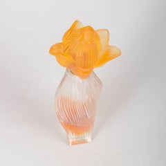 Lalique "Nilang", crystal perfume bottle. 21st C.