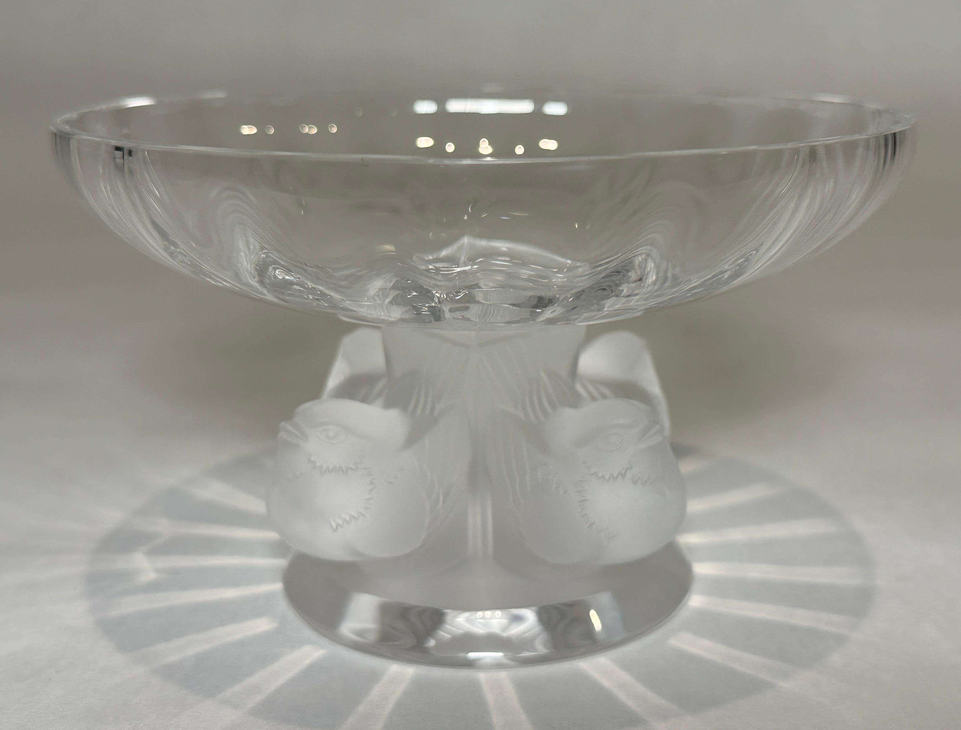 Lalique Nogent Kompottschale (Moderne) im Angebot