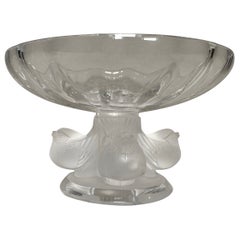 Compotera de cristal Lalique Nogent