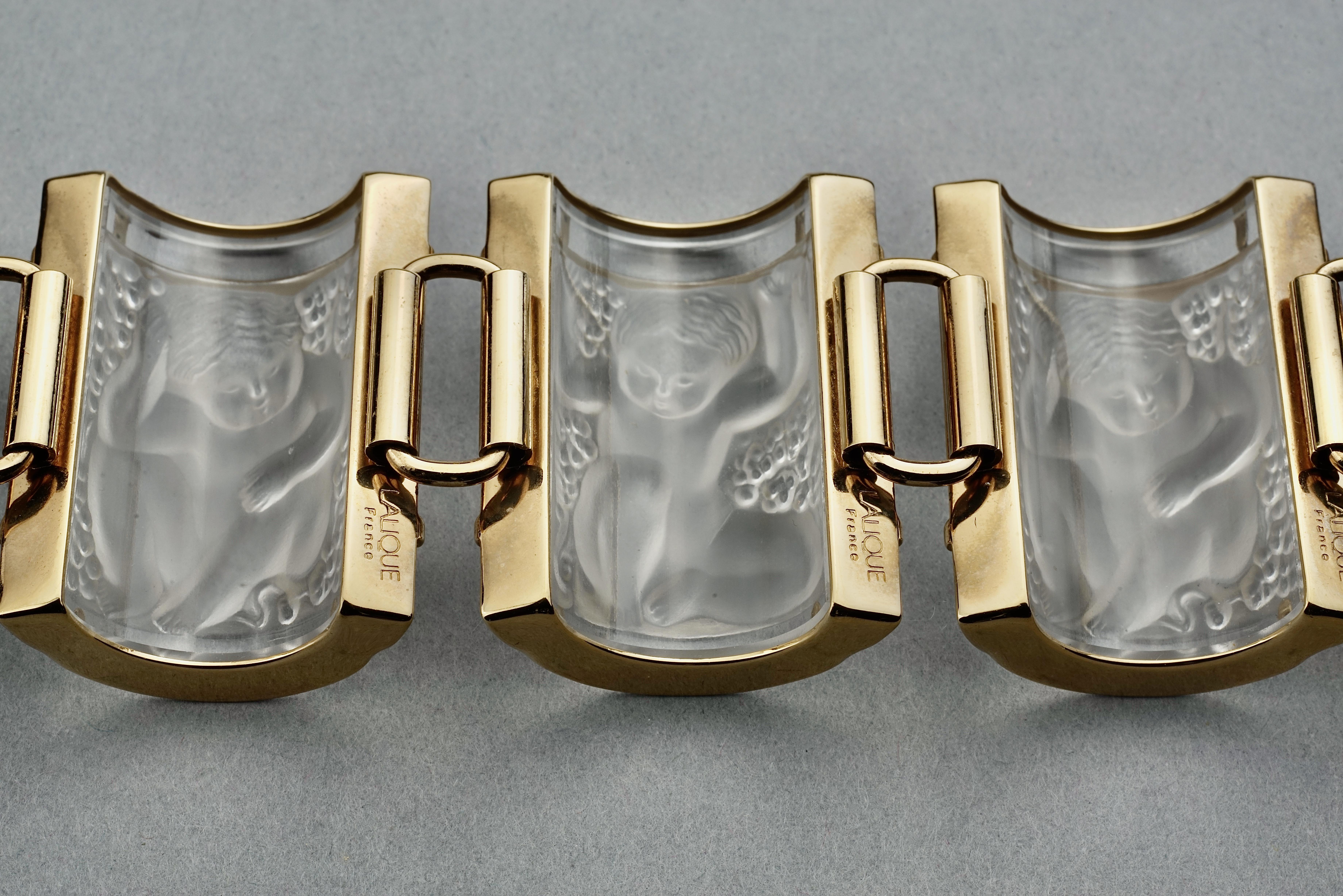 Bracelet manchette LALIQUE 