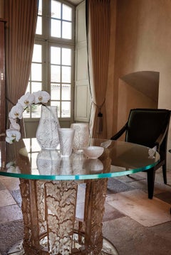 Lalique Ombelles Vase Clear Crystal