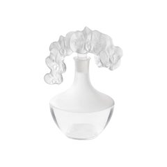 Lalique Orchidee Decanter Clear Crystal