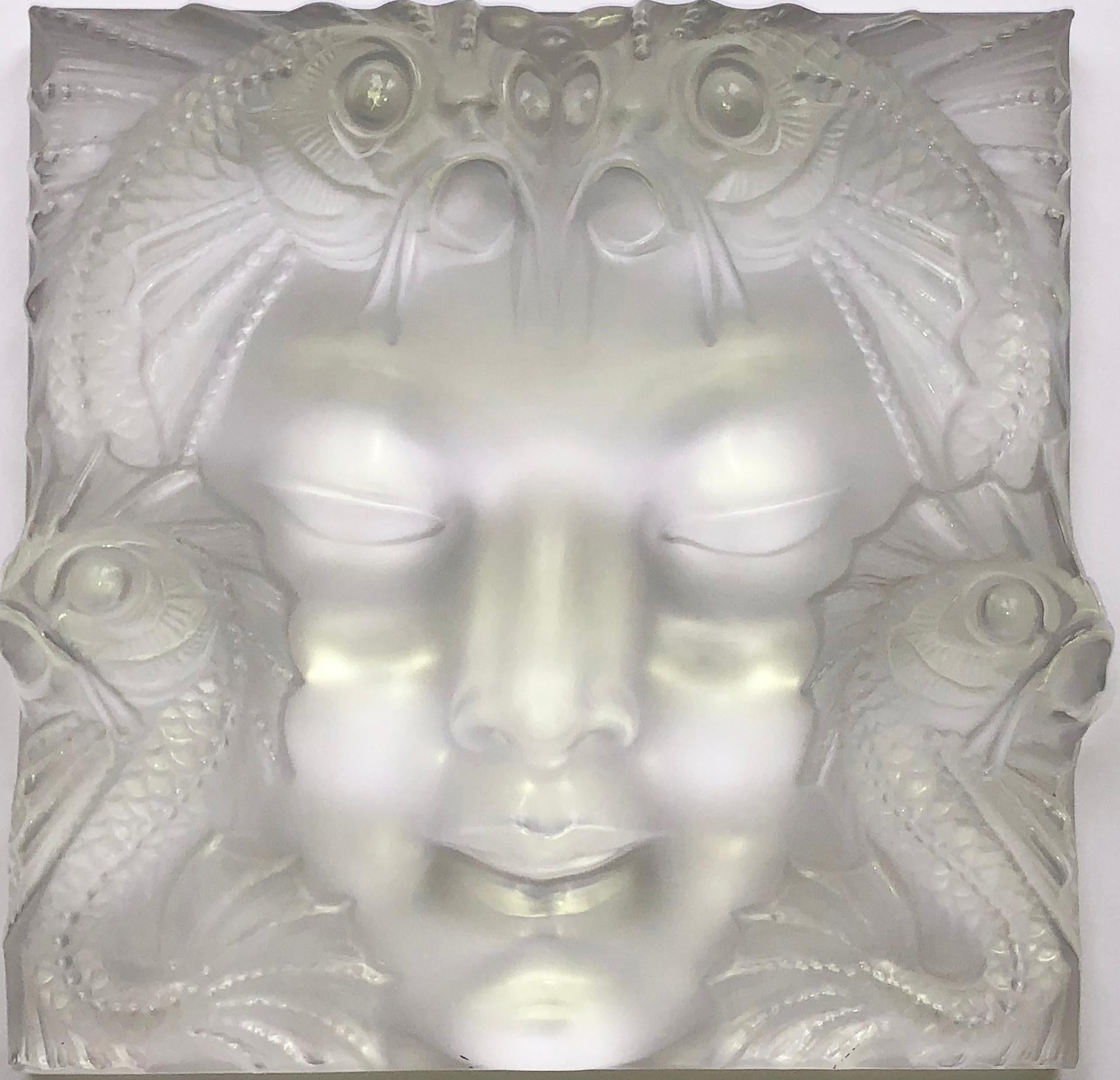 masque de femme lalique