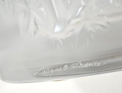 Lalique Paris, "Ganymede" Ice Bucket, Satin-Finish Crystal, ca. 1950