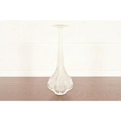 Lalique Paris Marie-Claude Soliflore Frosted Crystal Vase