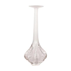 Vase en cristal givré de Marie-Claude Paris Lalique
