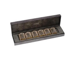 Lalique Paris Nysa Bracelet And Brooch Set Iob