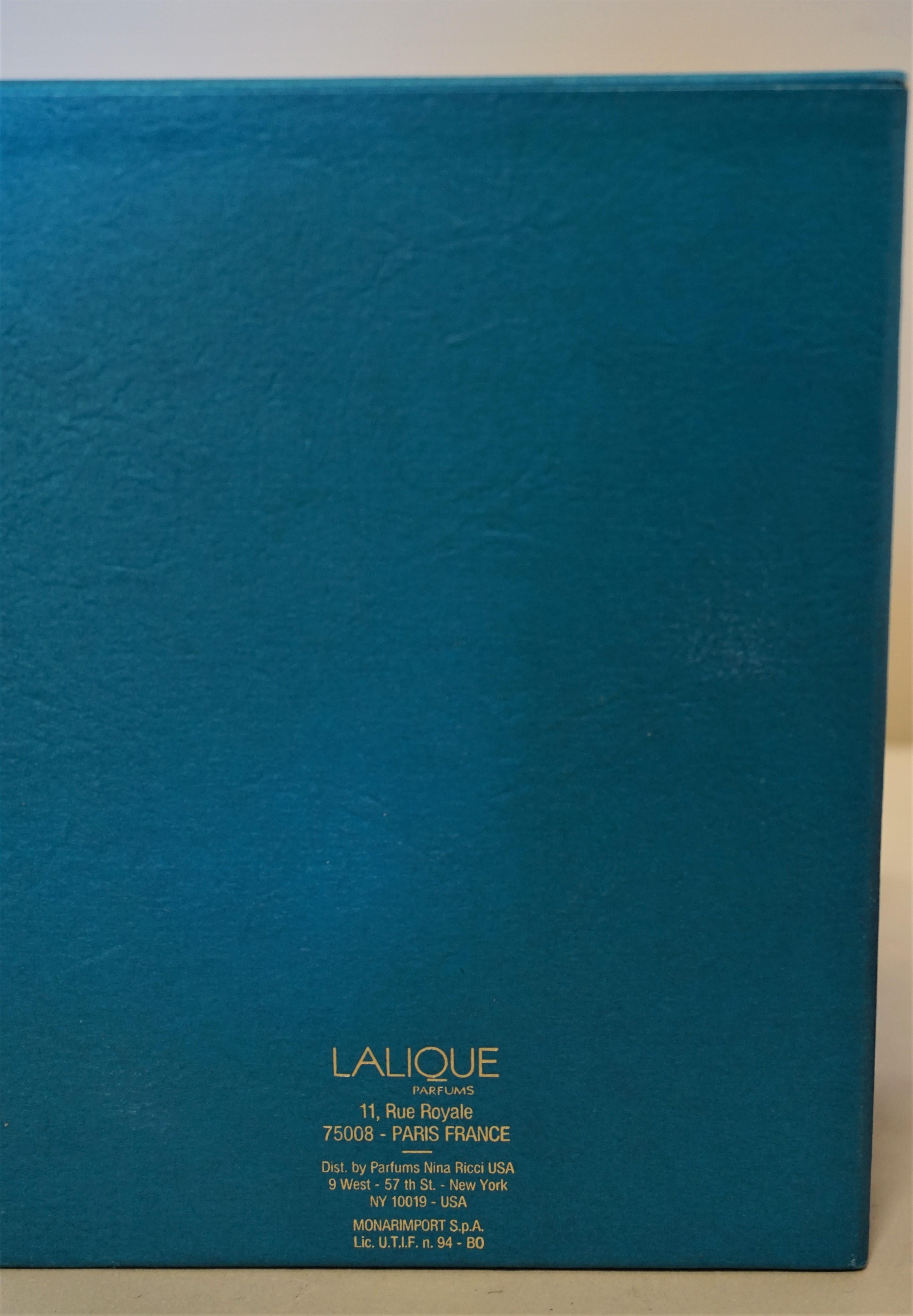 Lalique Perfume Bottle with Pendant 2