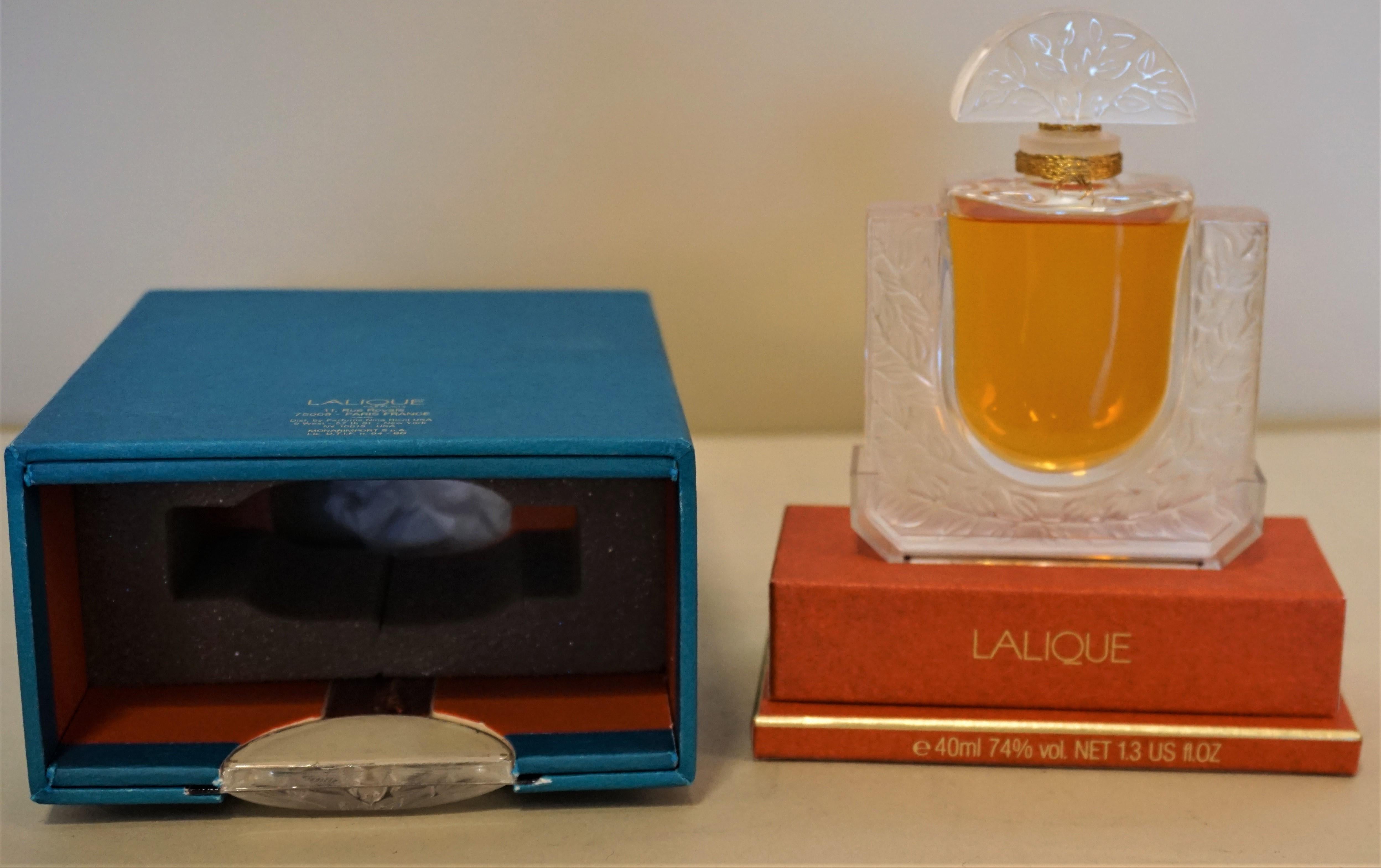Lalique Perfume Bottle with Pendant 3