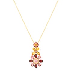 LALIQUE Psyche's Wings Pendant Yellow Gold