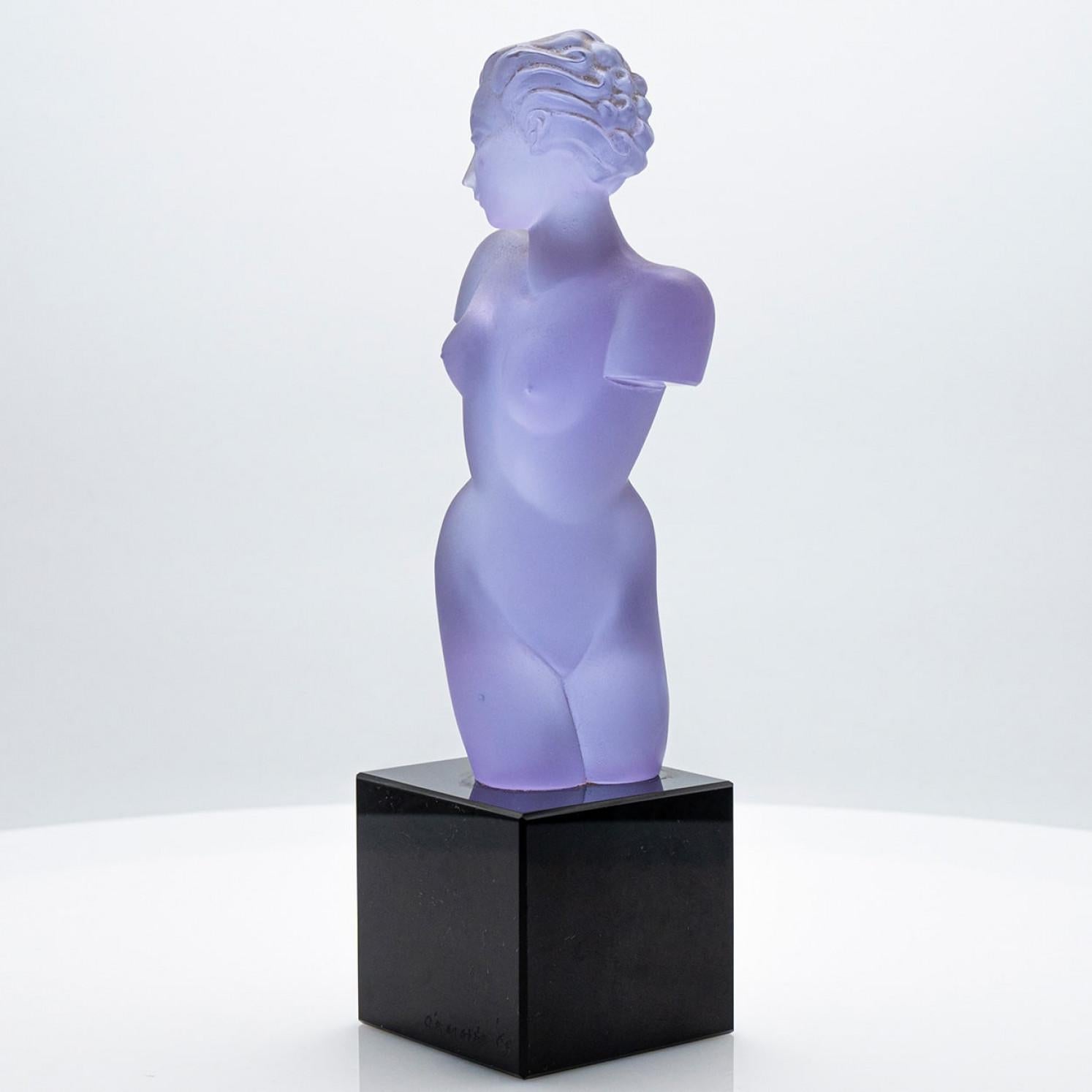 Altro Scultura Lalique viola 