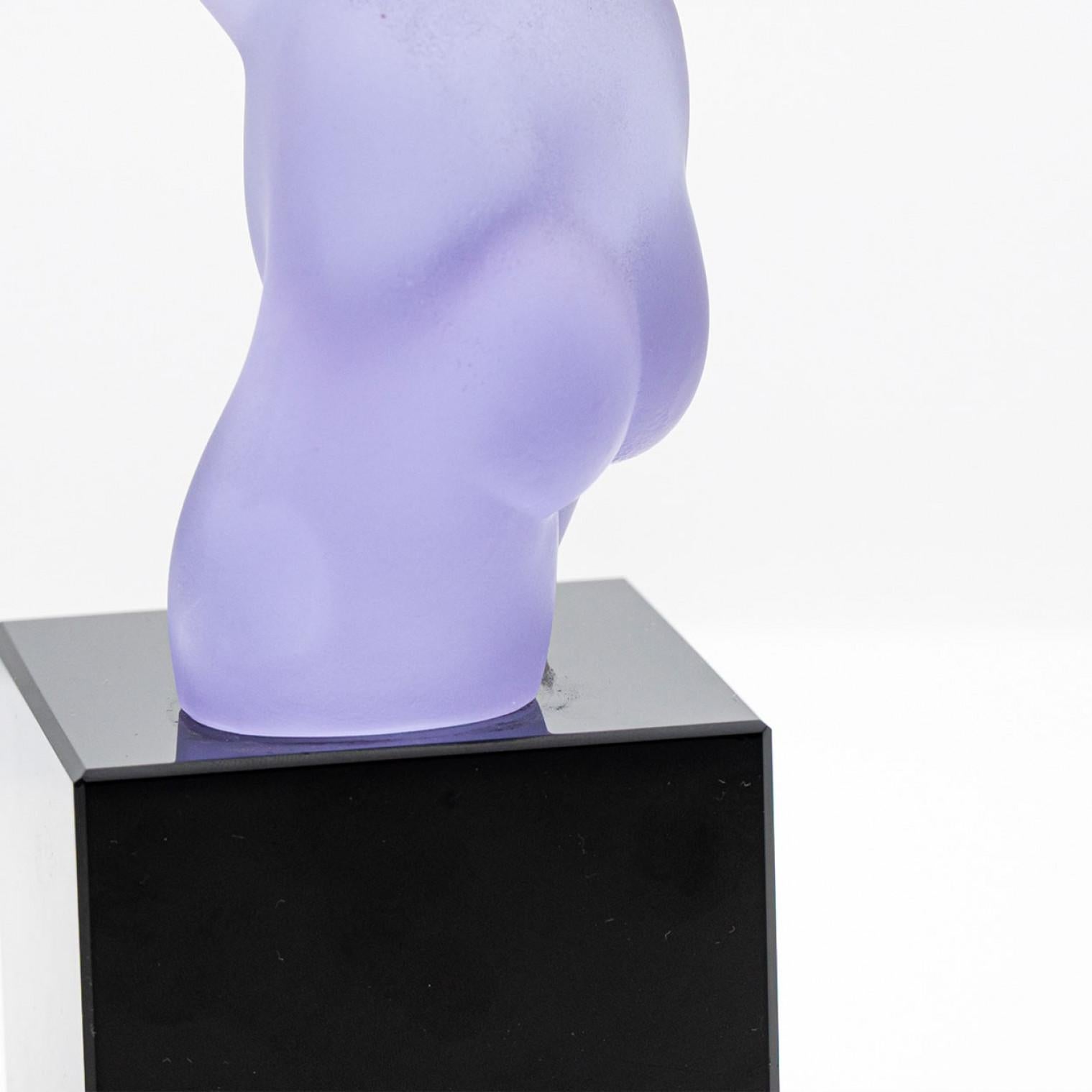 Scultura Lalique viola 