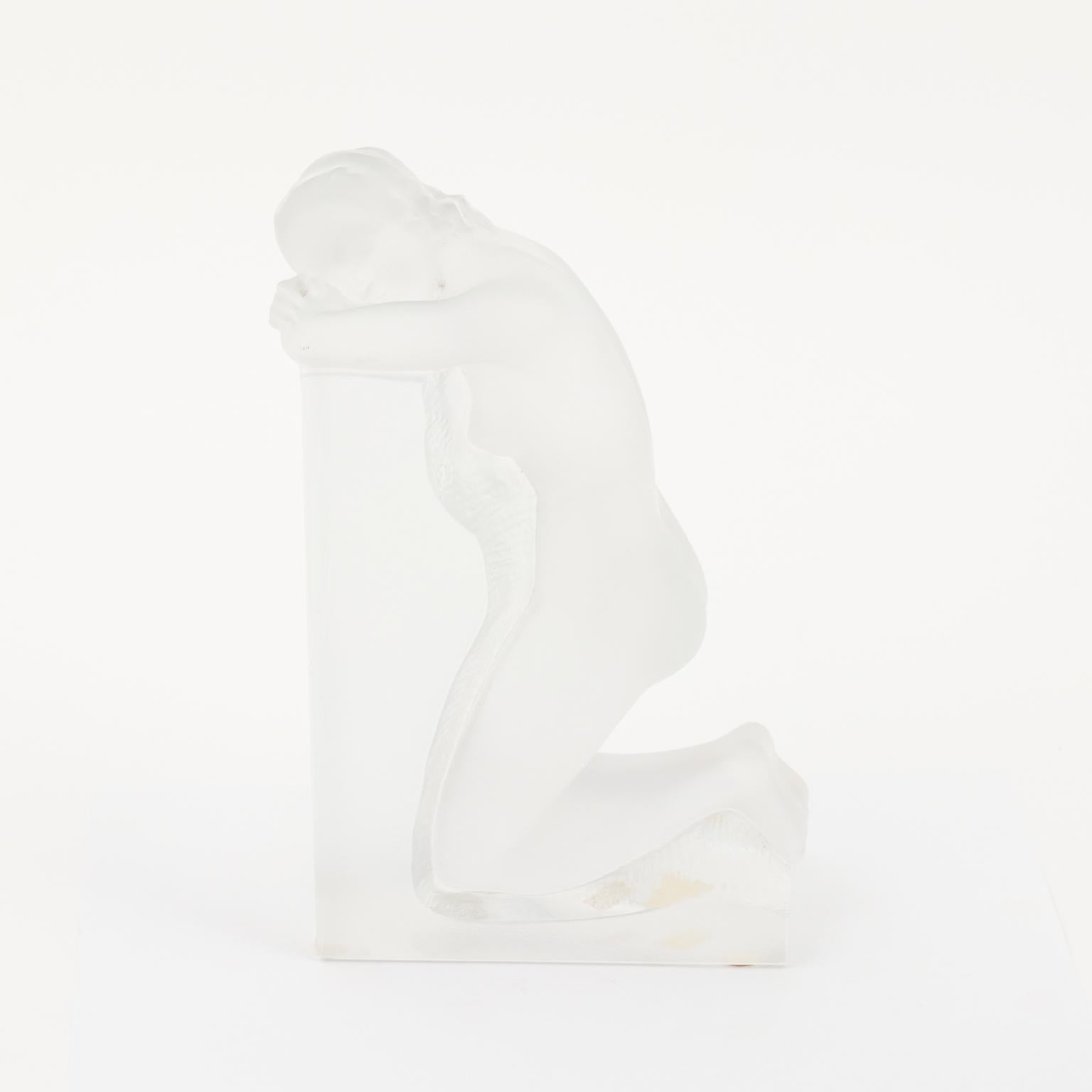 Rare serre-livres Lalique 
