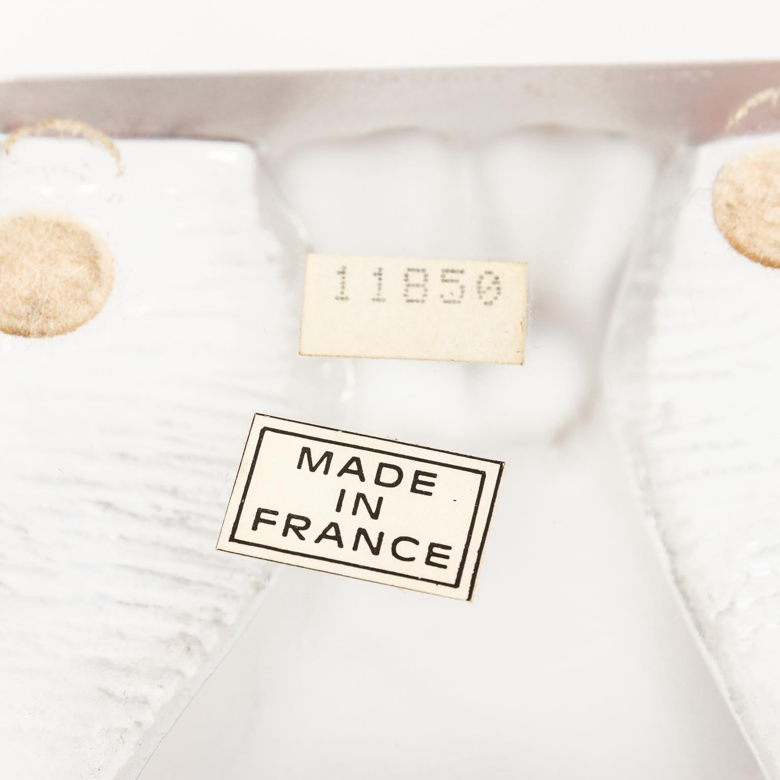 Rare serre-livres Lalique 