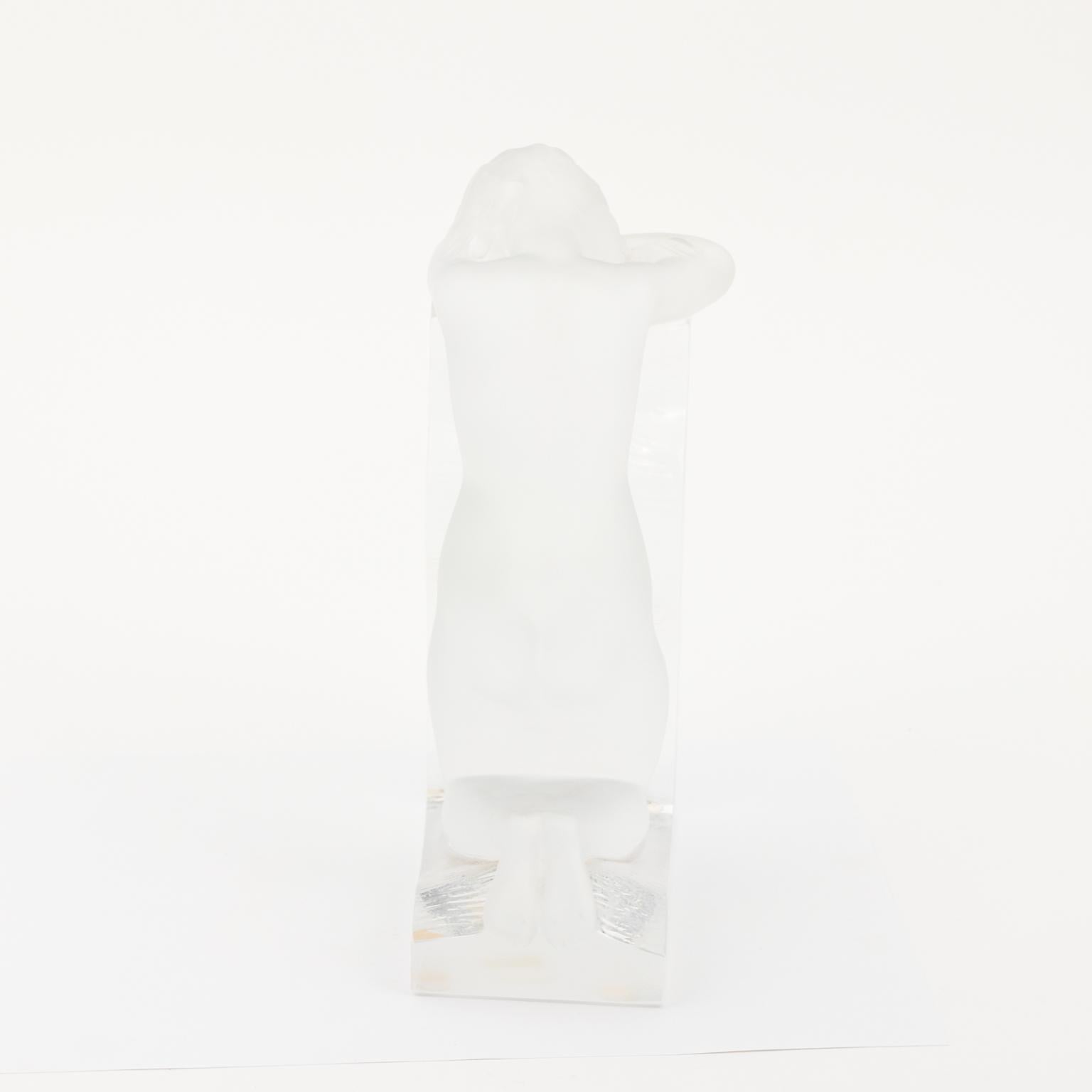 Cristal Rare serre-livres Lalique 