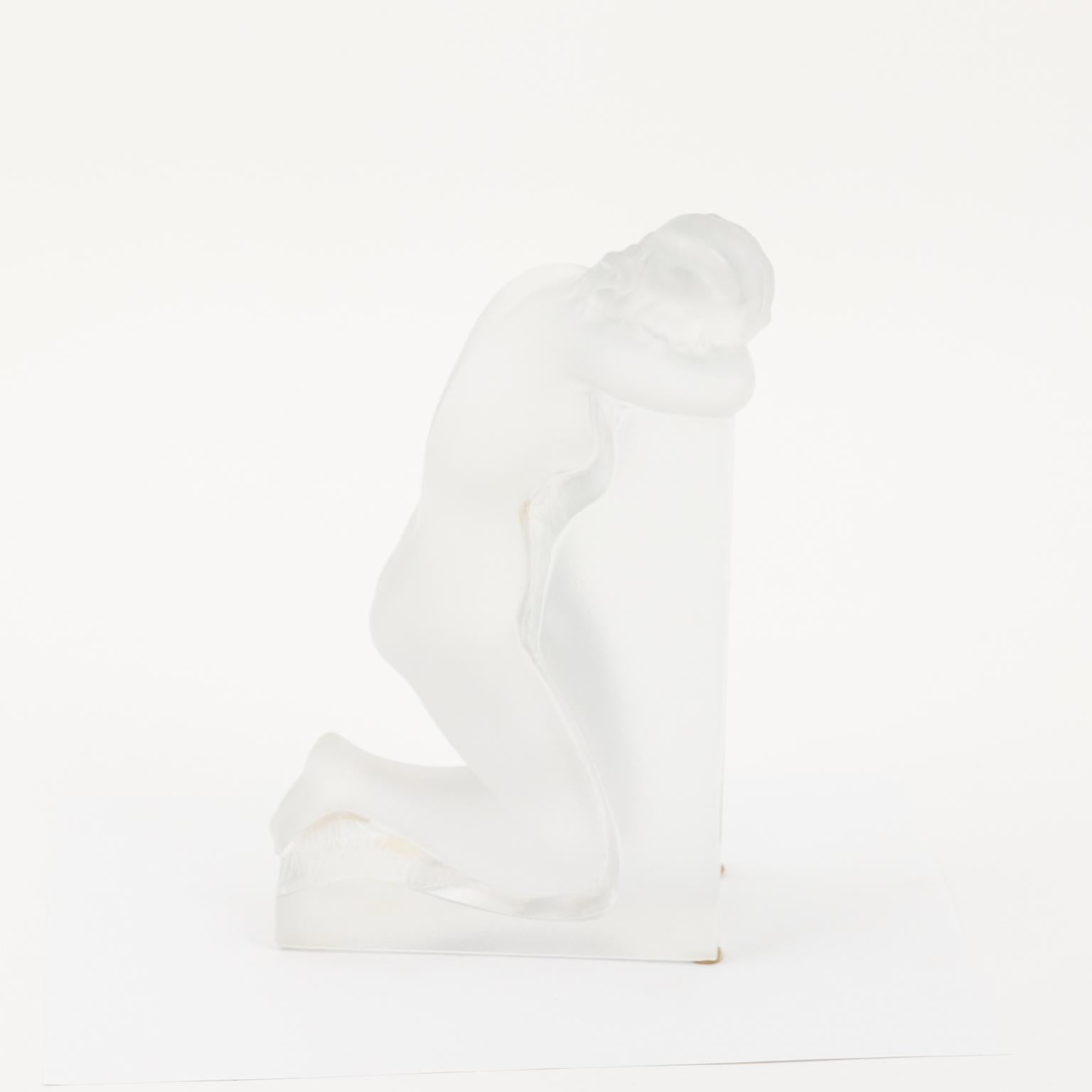 Rare serre-livres Lalique 