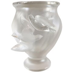 Lalique Rosine Vase