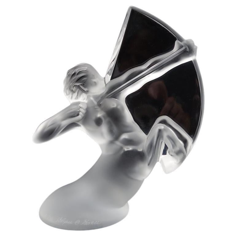 Lalique "Sagittarius" Centaur Mascot or Paperweight Crystal Art Deco France
