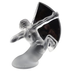 Vintage Lalique "Sagittarius" Centaur Mascot or Paperweight Crystal Art Deco France