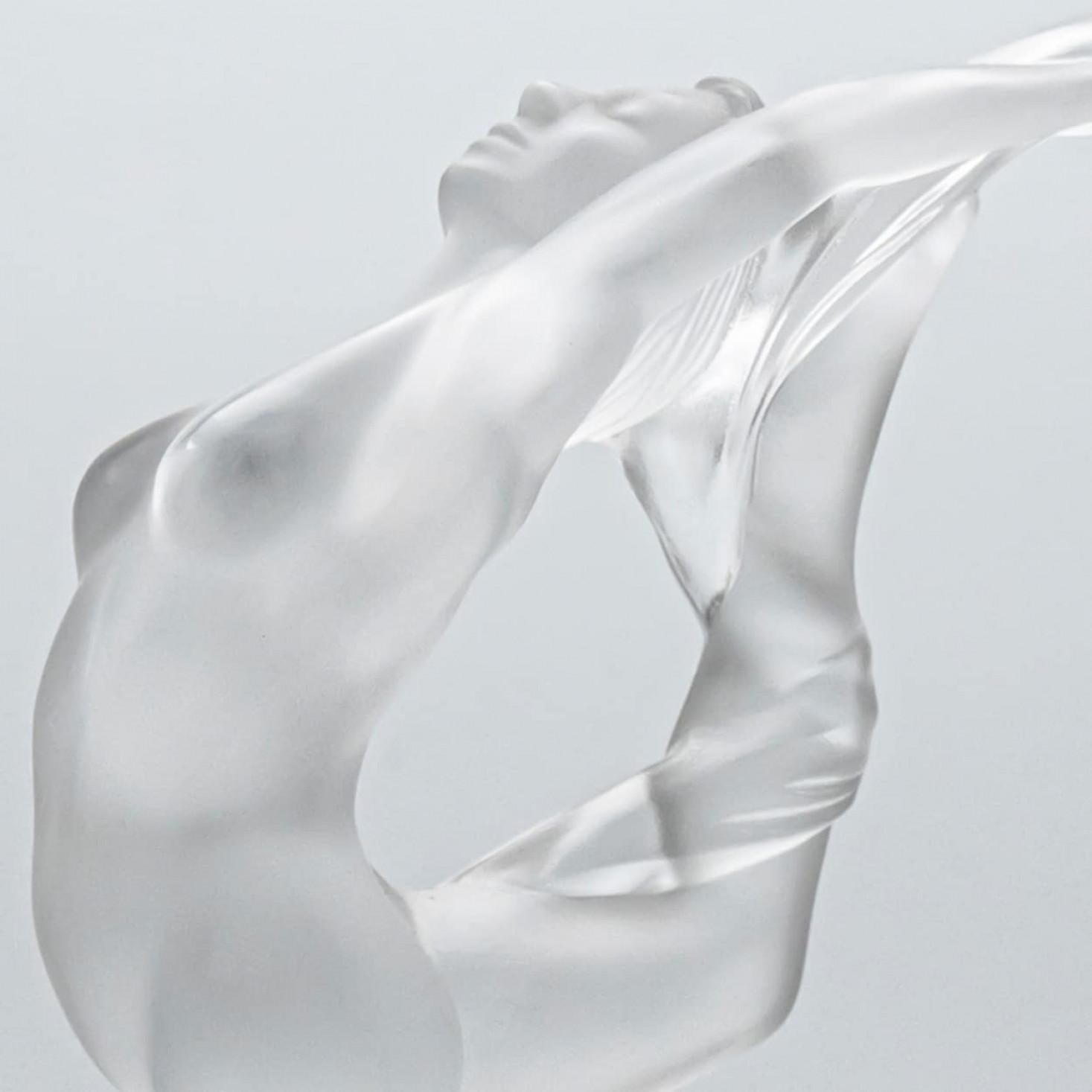 Francese Lalique Acrobat firmato, Francia, 1980 in vendita
