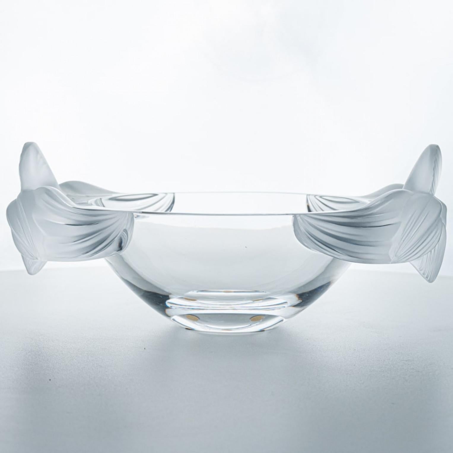 Cristallo Centrotavola firmato Lalique, Francia in vendita