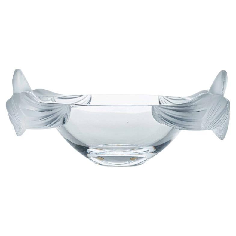Centro de mesa firmado Lalique, Francia