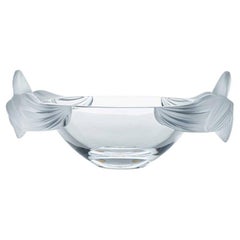 Centro de mesa firmado Lalique, Francia
