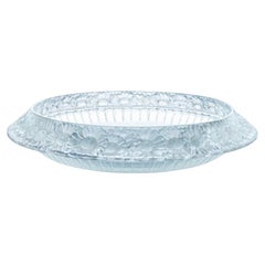 Centro de mesa grande firmado por Lalique, Francia, hacia 1940