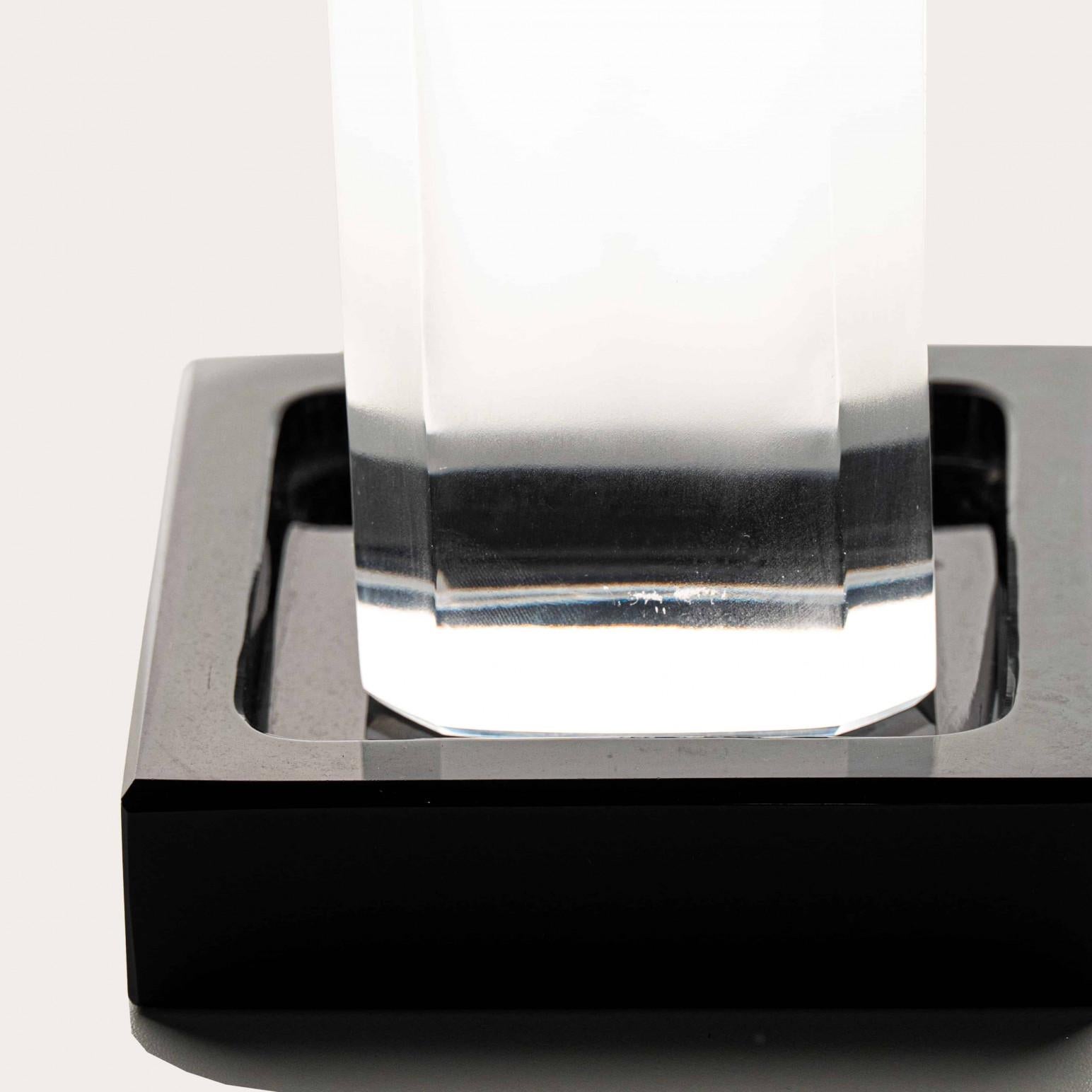 Altro Lalique Signed Virgin And Child, France, 1947 in vendita