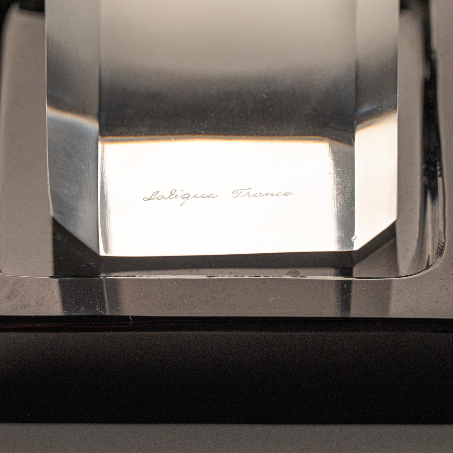 20th Century Lalique Signed Virgin And Child, France, 1947 For Sale