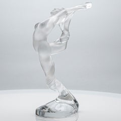 Lalique Signed Virgin And Child, France, 1980