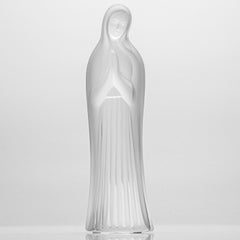 Lalique Signed Virgin Mary Crystal, France