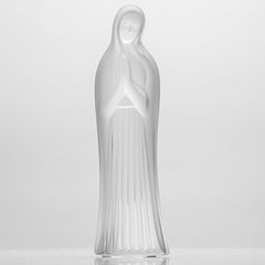 Cristallo della Vergine Maria firmato da Lalique, Francia