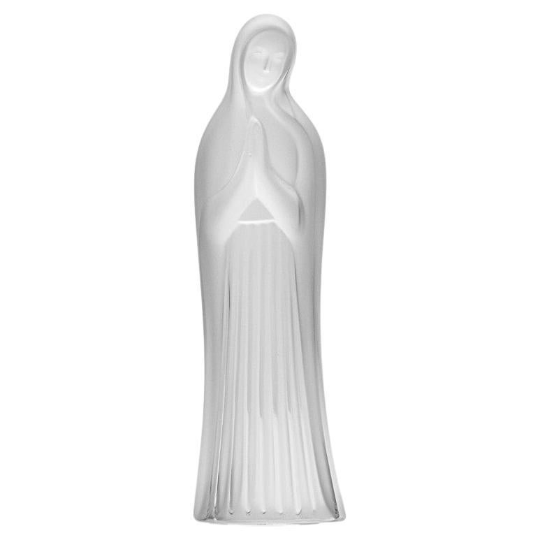 Cristallo della Vergine Maria firmato da Lalique, Francia