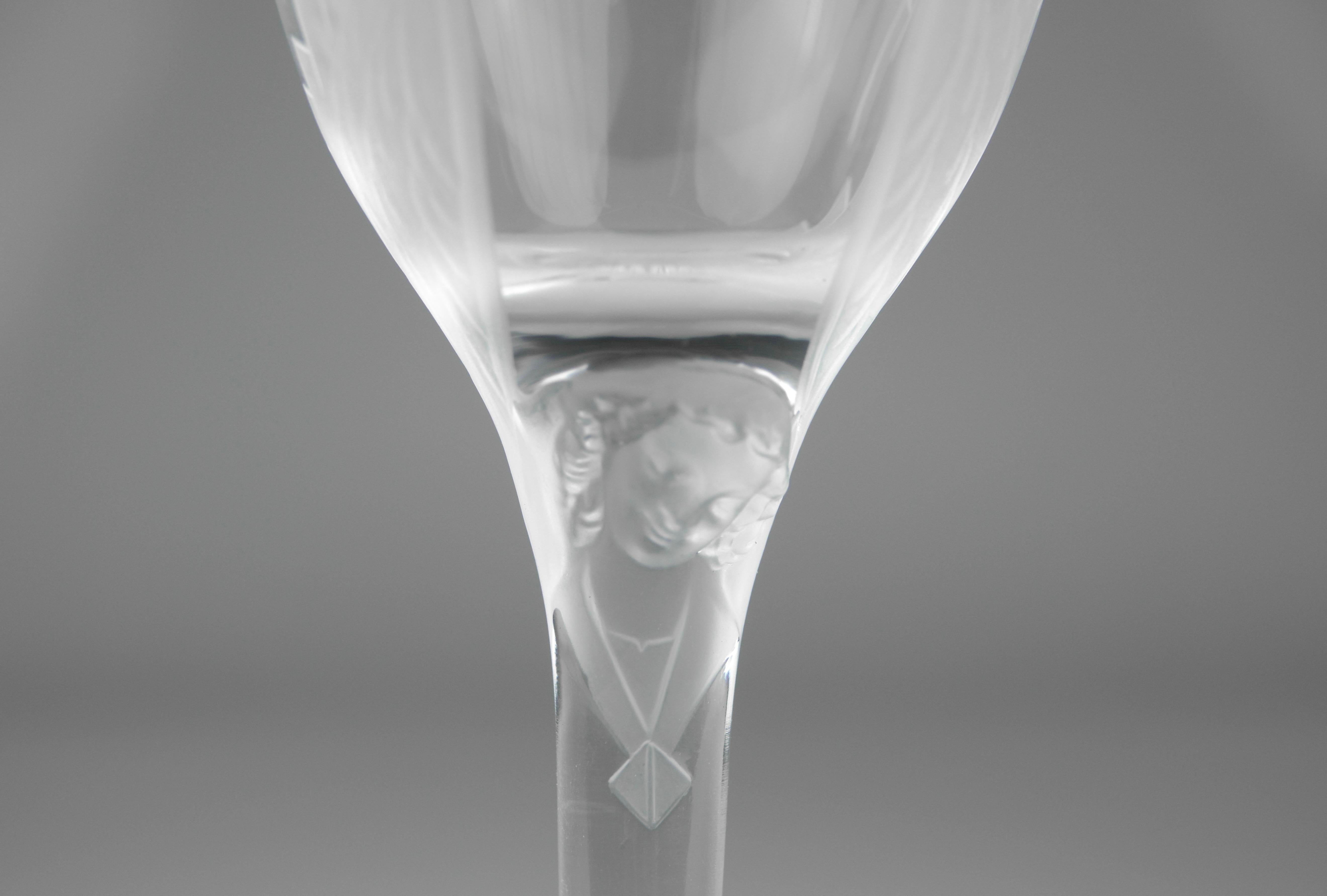 Lalique, Bicchieri da Champagne 