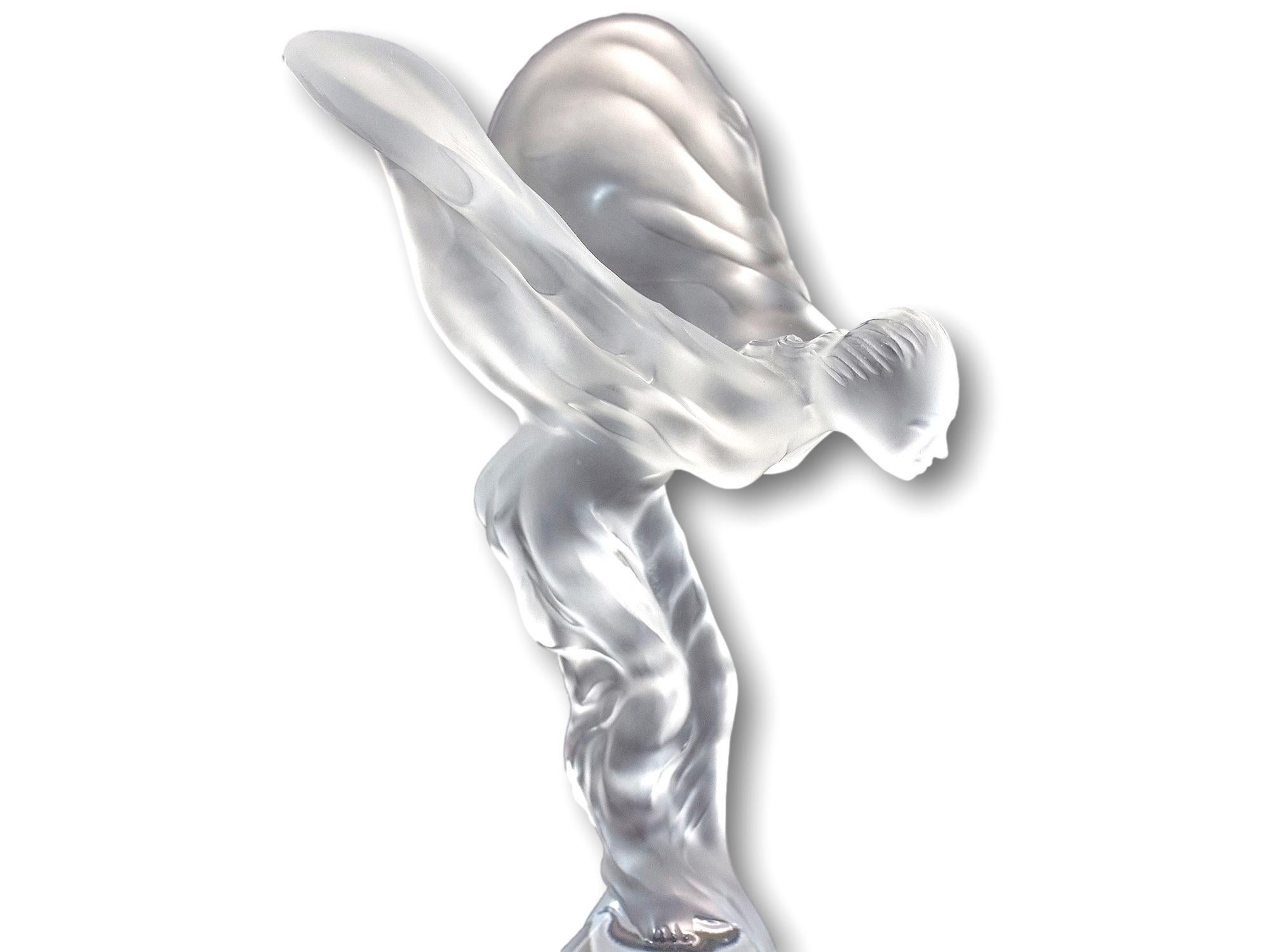 Lalique Spirit of Ecstasy Limited Edition Figure  For Sale 1