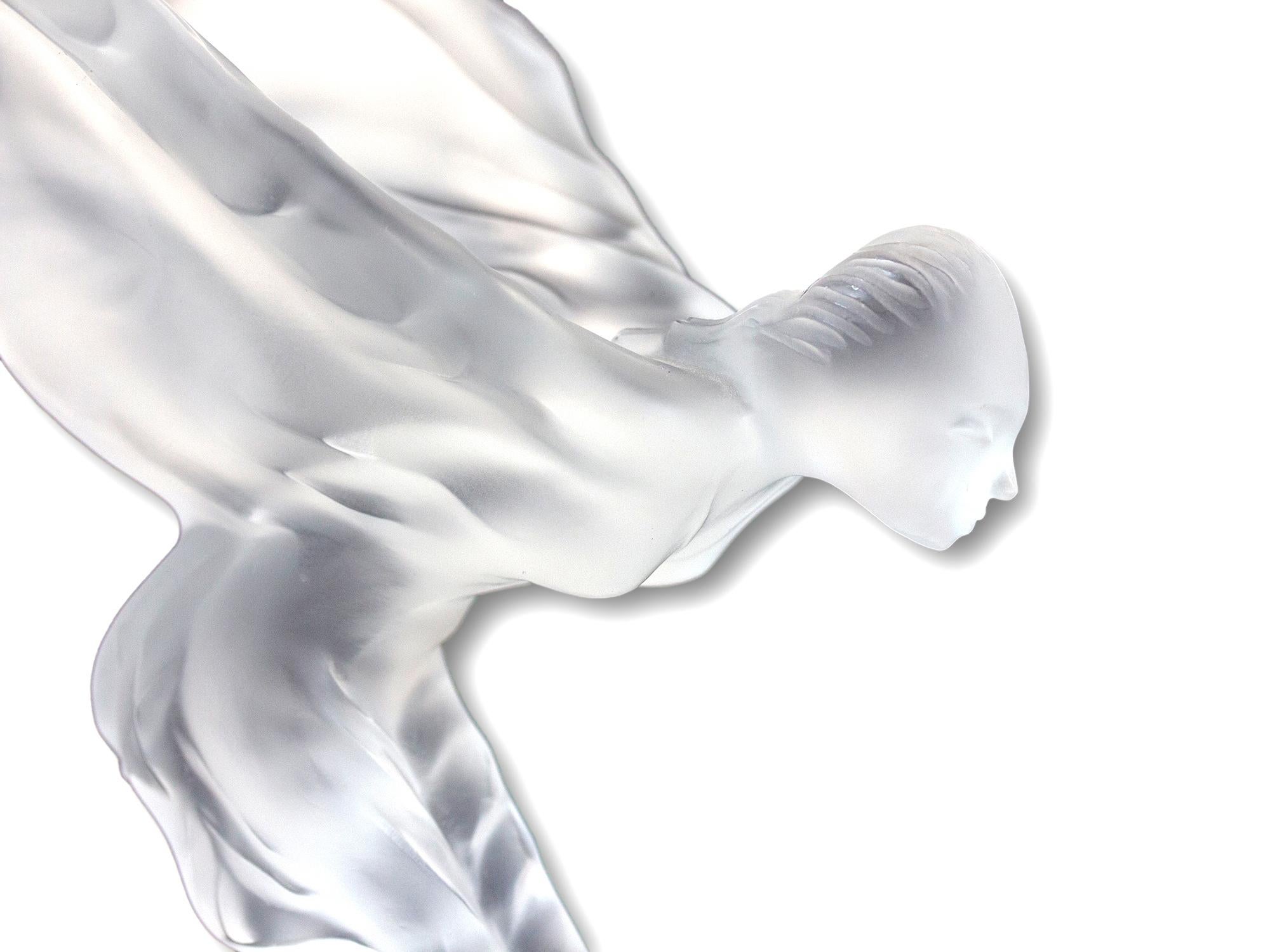 Lalique Spirit of Ecstasy Limited Edition Figure  For Sale 2