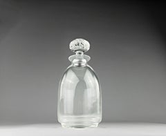 Lalique, "St-Hubert" Decanter, France 1980s