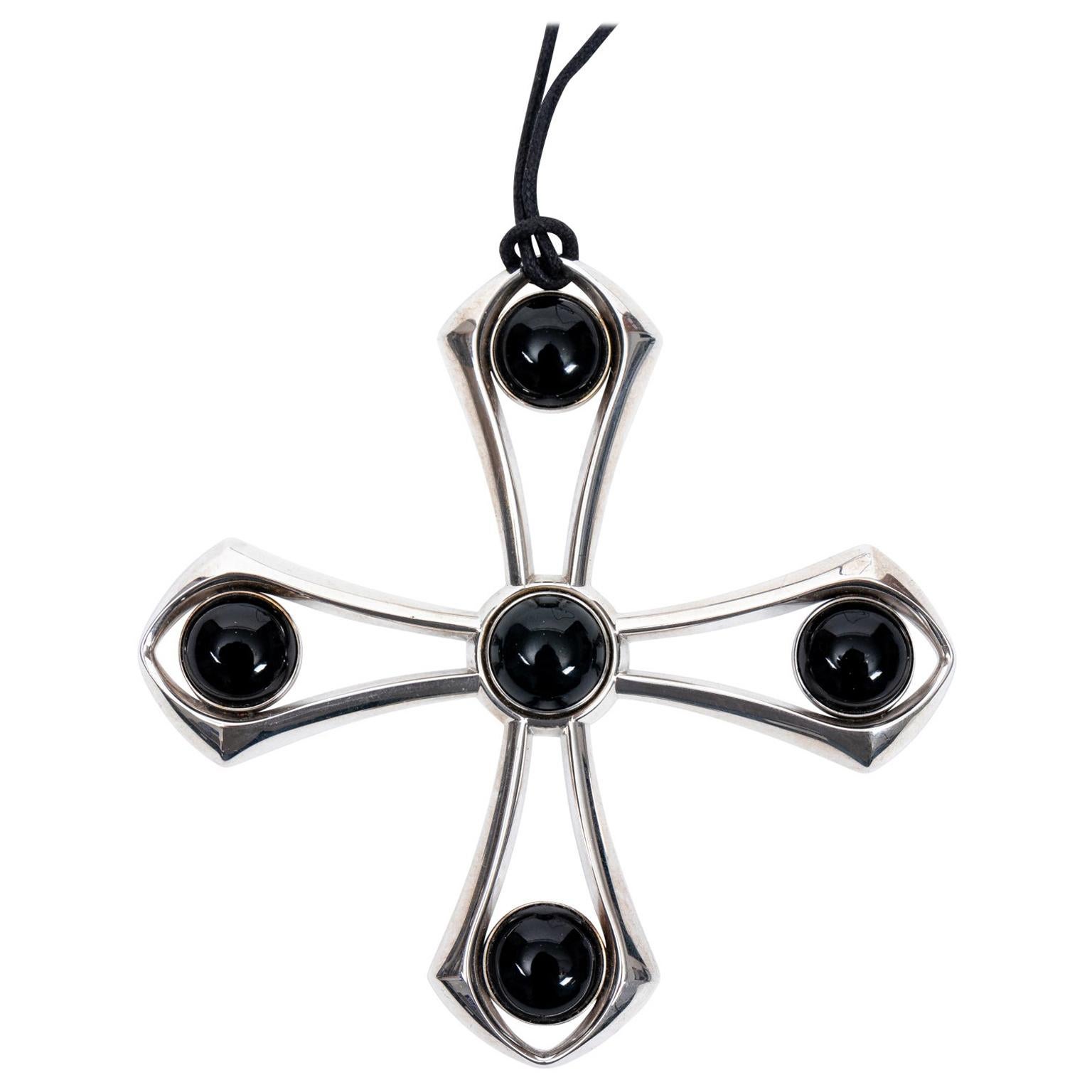 Sterling Silver Collar Necklace For Sale at 1stDibs