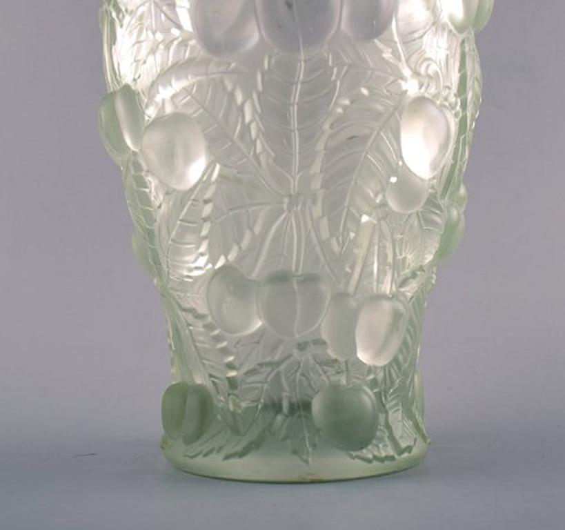 lalique style vase