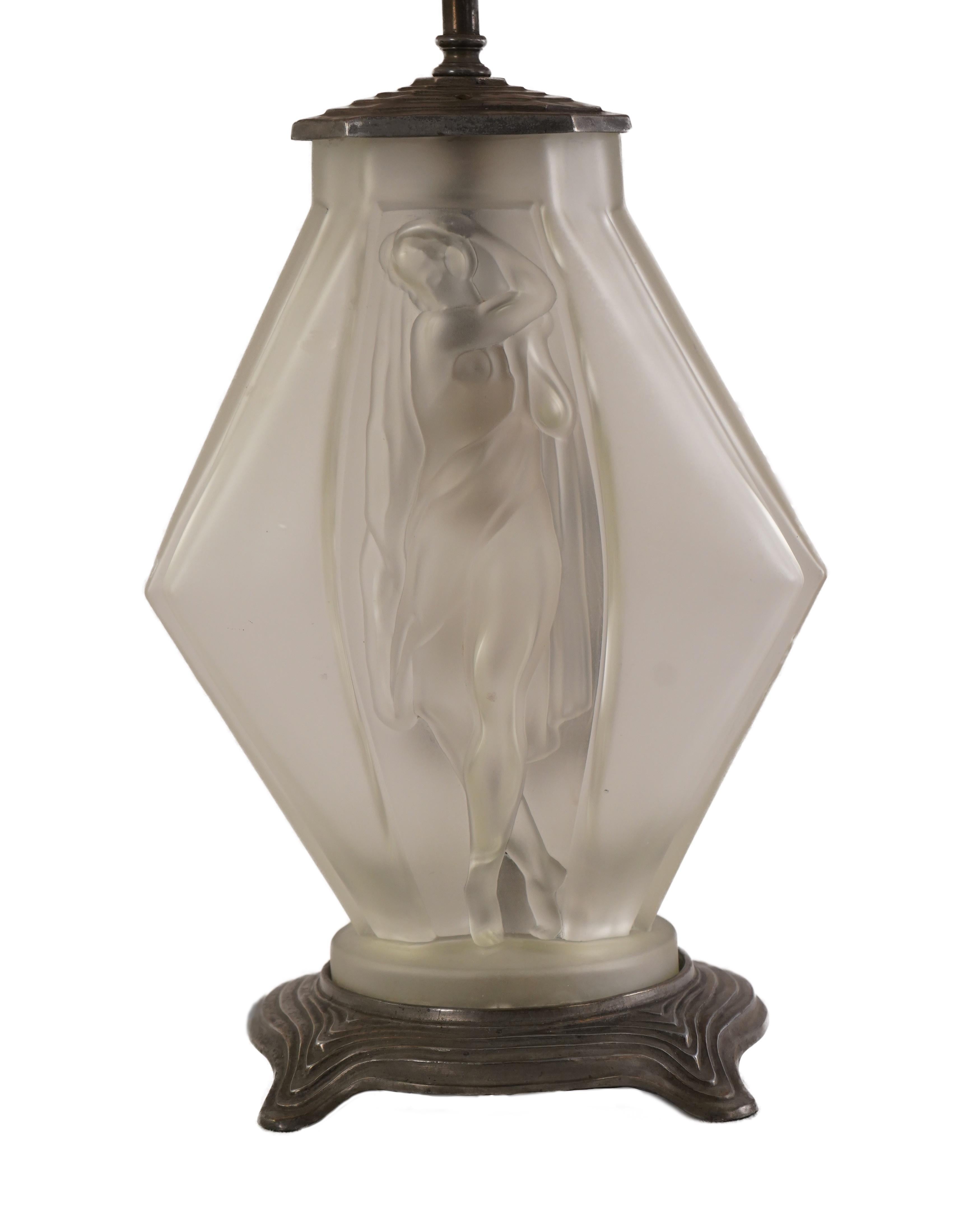 antique lalique table lamps