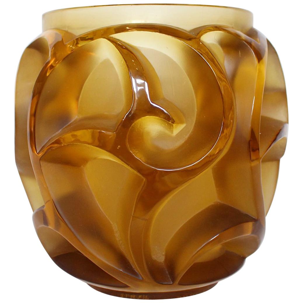 Lalique Tourbillons Vase