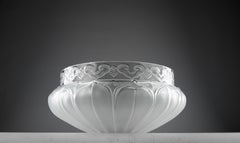 Lalique, "Tunis" Centerpiece Bowl, France 2000s