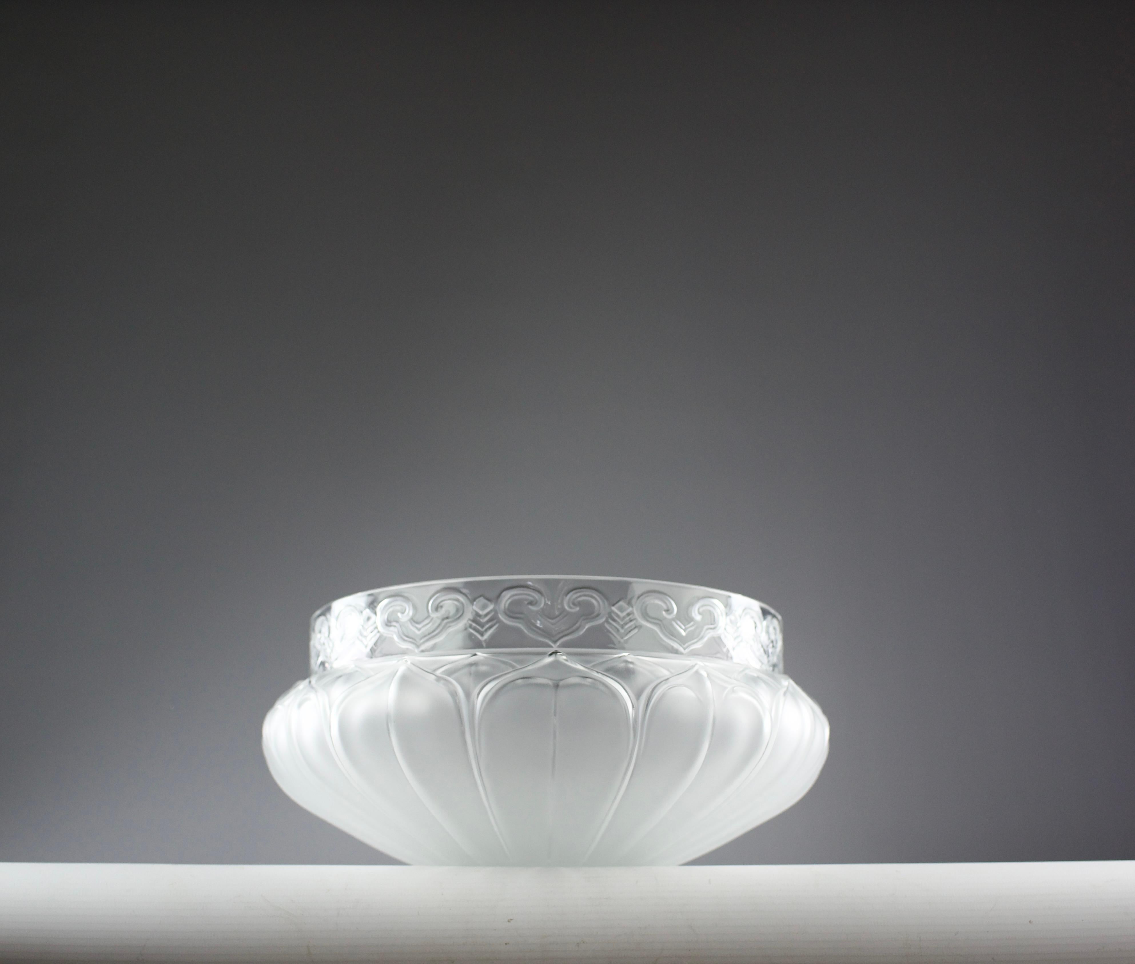 Francese Lalique, Ciotola centrotavola 
