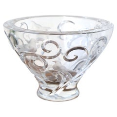 Vintage Lalique "Verone"  Crystal Bowl