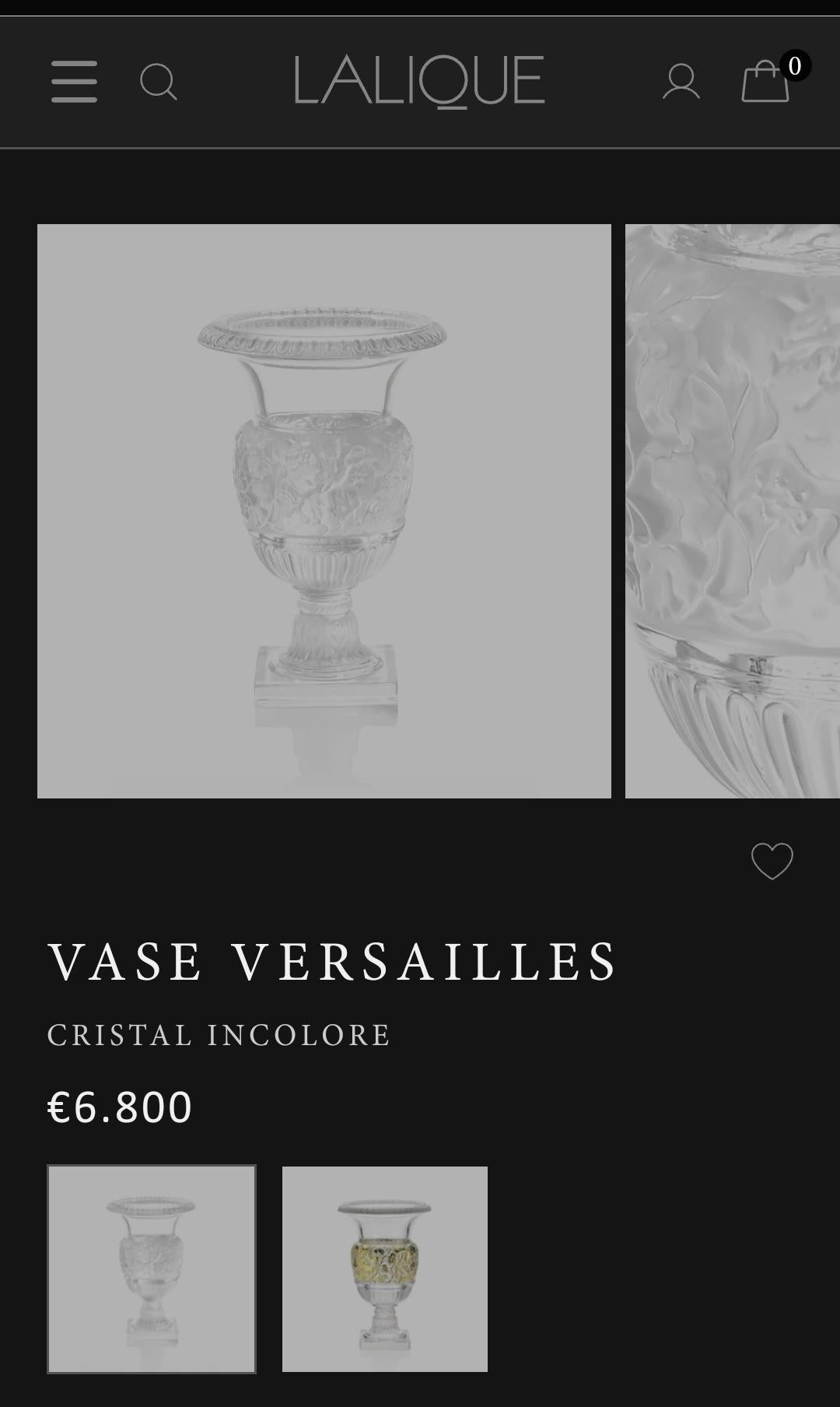 Vaso Lalique 