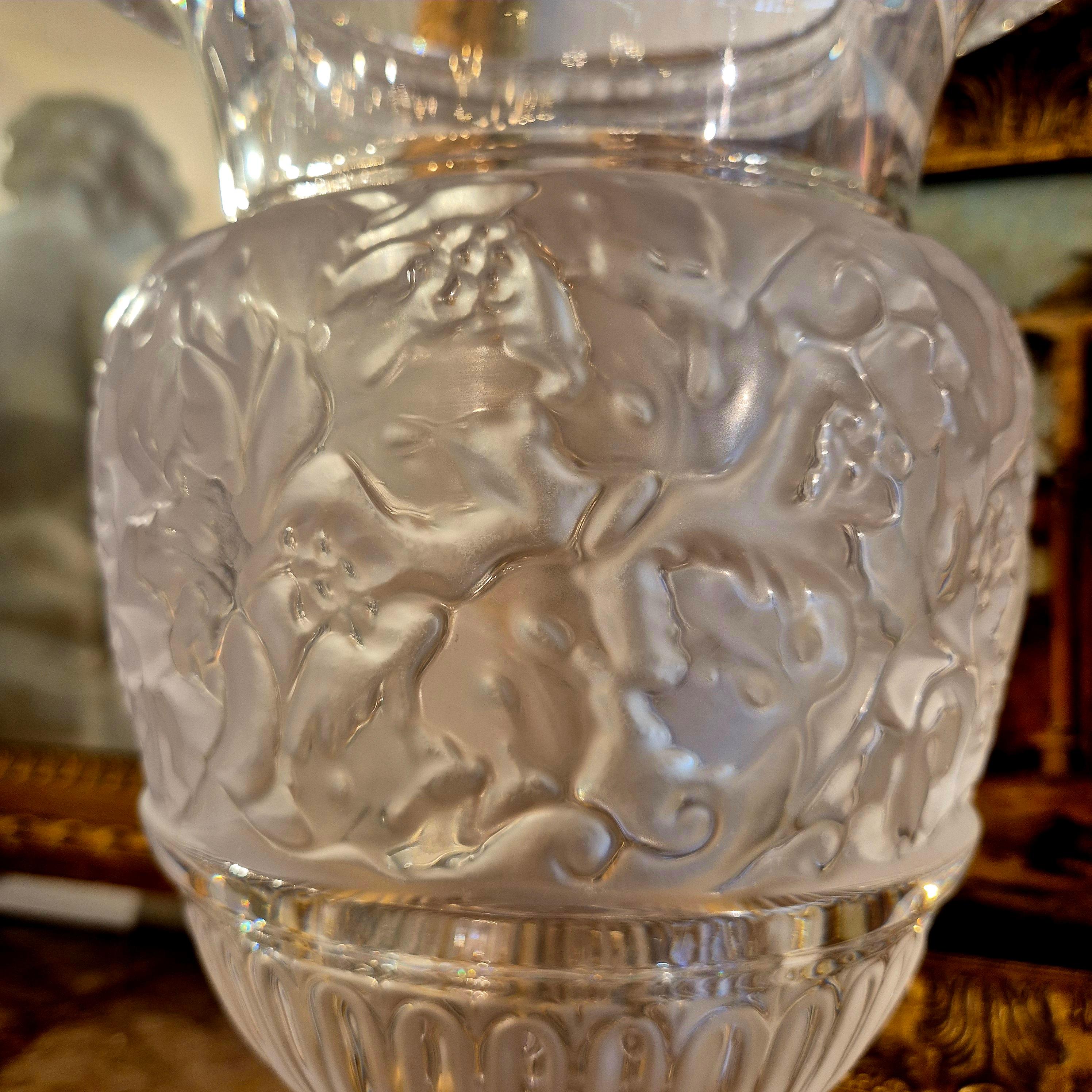 Francese Vaso Lalique 