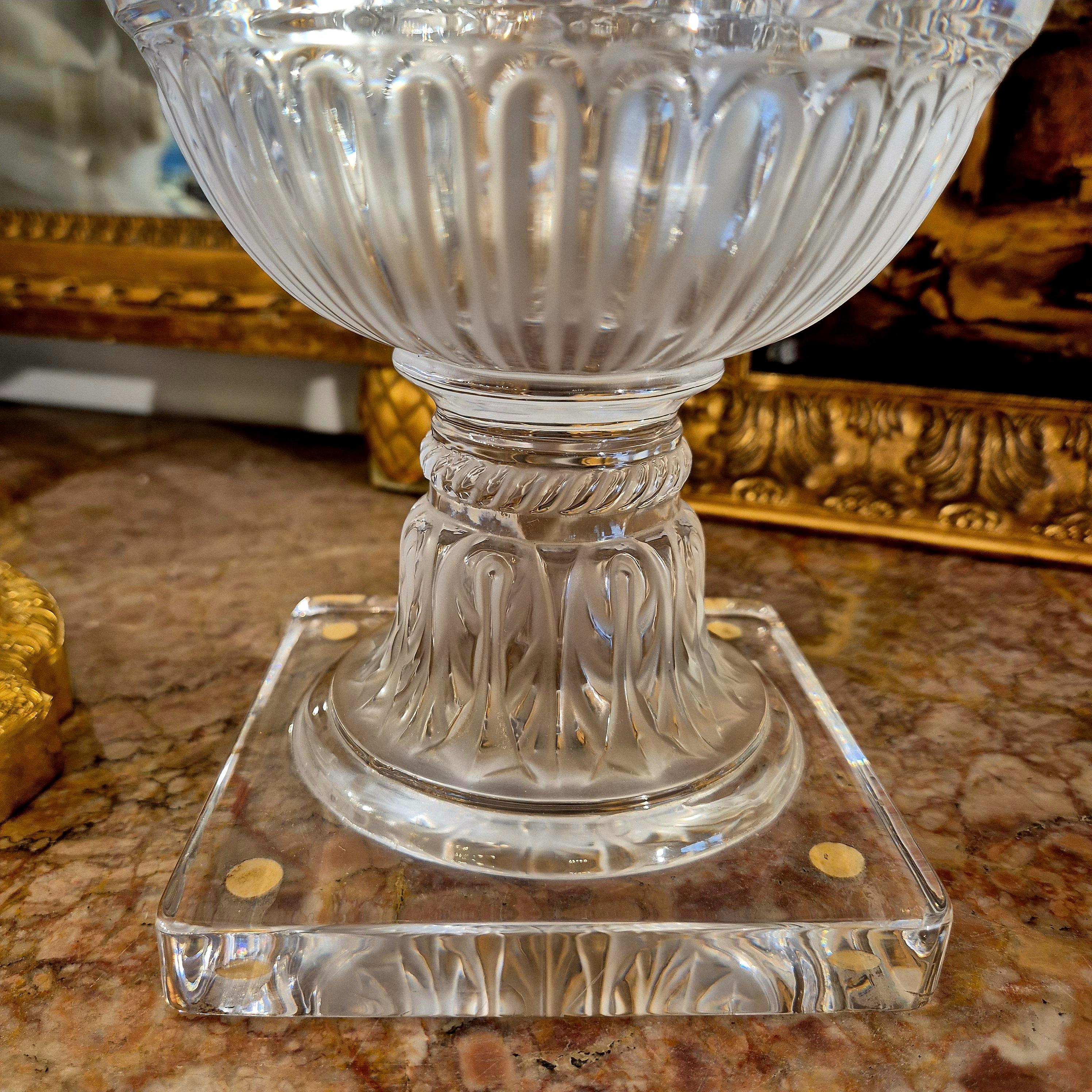Fine XX secolo Vaso Lalique 