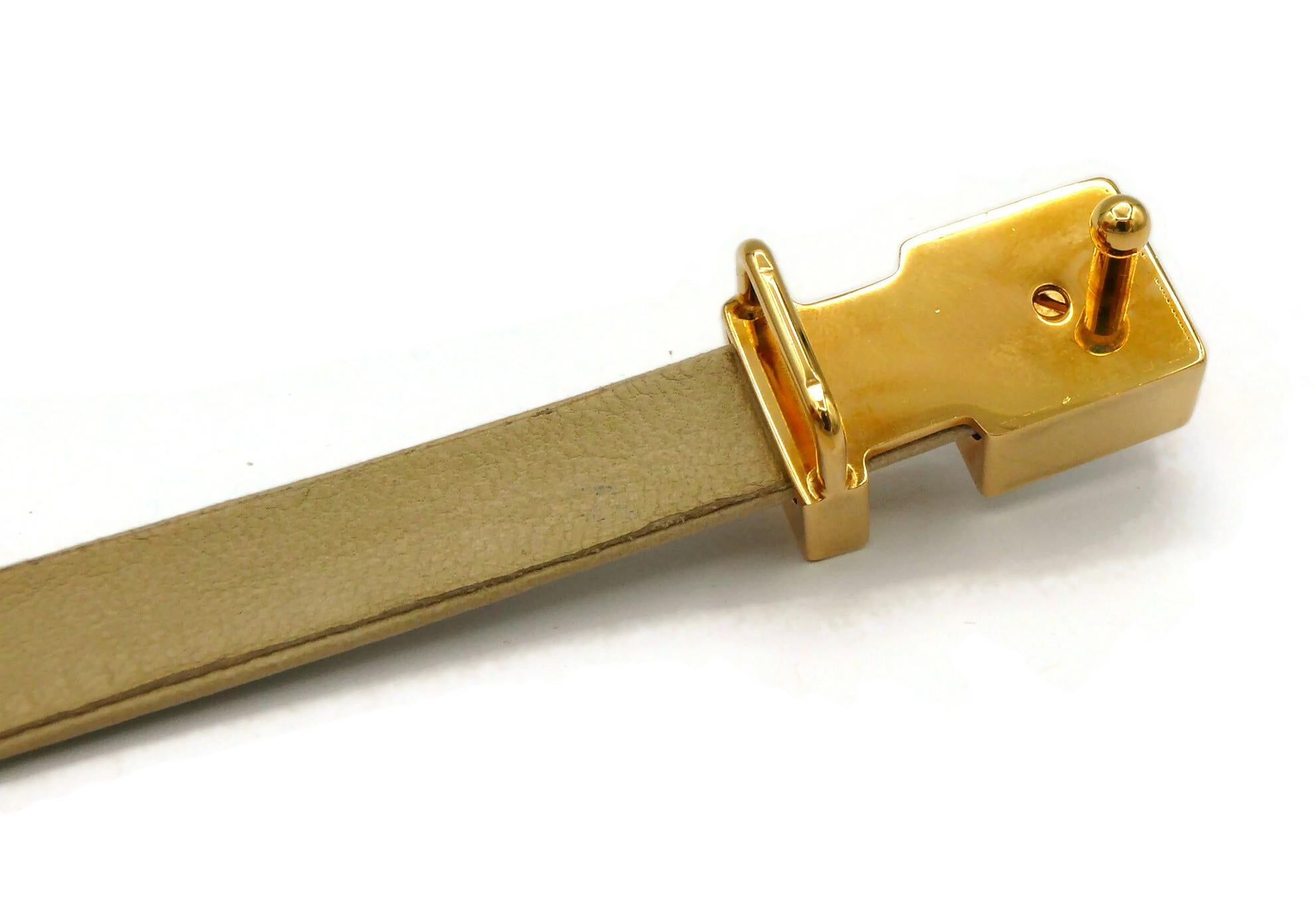LALIQUE Vintage Ondine Thin Belt For Sale 8